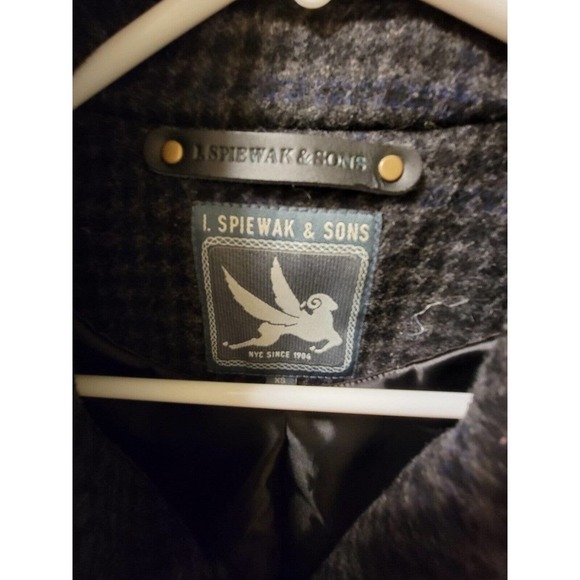 i spiewak and sons Womens Wool Blend Moto Jacket Size XS - Picture 2 of 5